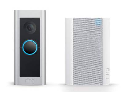 Ring Video Doorbell Pro 2,  Best-in-class door bell camera with cutting-edge features, wired