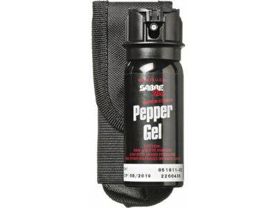 Sabre Tactical Pepper Gel with Belt Holster for Easy Carry - the best pepper spray
