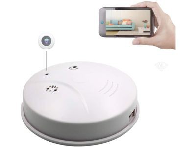 DareTang Sunsome Upgrade WiFi Hidden Camera Smoke Detector