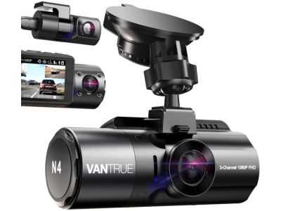Vantrue N4 3 Channel 4K Dash Cam - The best 3 channel dash cam