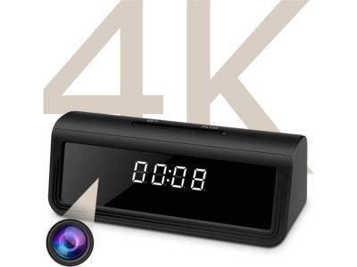 WAYMOON 4K Camera Clock - Best 4K hidden camera clock
