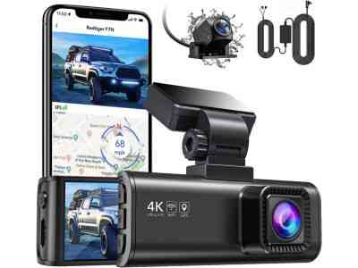 REDTIGER F7N 4K Front and Rear Dual Dash Cam - The best budget front and rear dash cam
