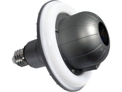 Zeus CCTV WiFi Floodlight Bulb Camera