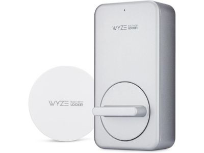 Wyze WiFi & Bluetooth Enabled Smart Door Lock, Wireless & Keyless Entry, works with Amazon Alexa & Google Assistant, Fits on Most Deadbolts, Includes Wyze Gateway A Certified for Humans Device